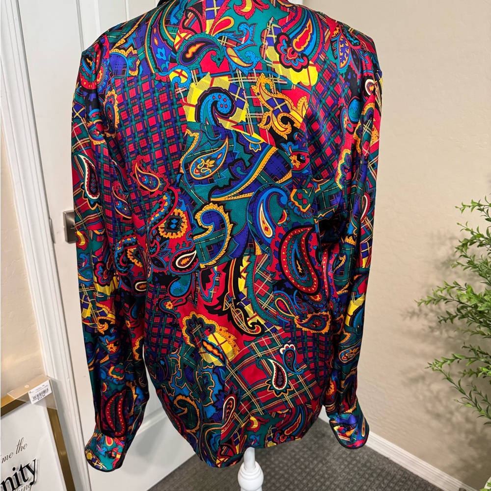 Nordstrom Multicolor Silk Blazer - Picture 2 of 6